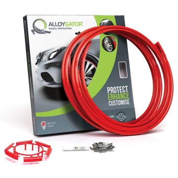 Set of 4 Wheel Protectors - Red