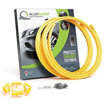 Set of 4 Wheel Protectors - Yellow