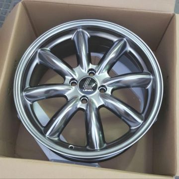 Lenso A03 17X7 4X100 Hyper Black