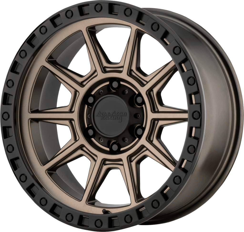 American Racing AR202 16X8 5X139.7 Cast Iron Black