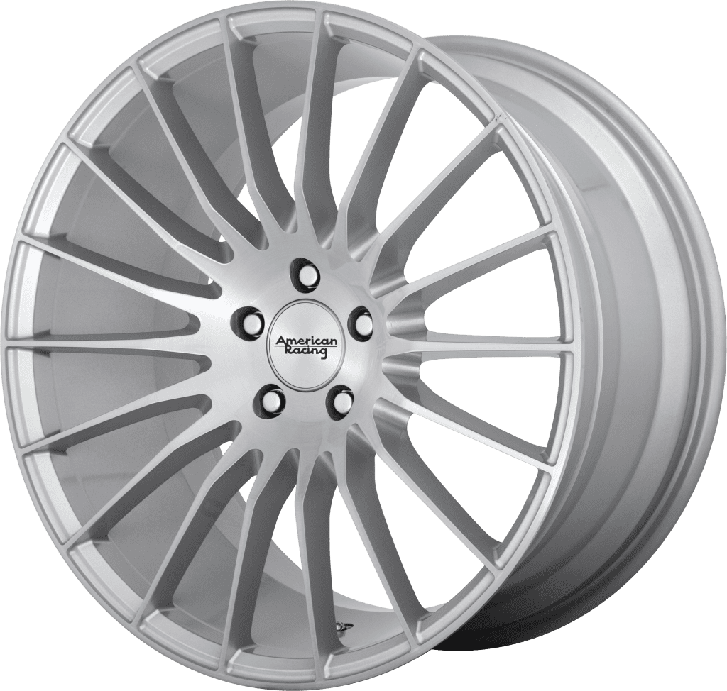 American Racing AR934 Fastlane 20X8.5 5X114.3 Brushed Silver