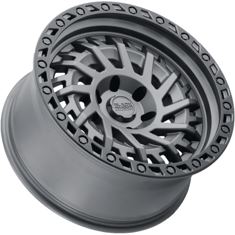 Black Rhino Shredder 17X9 6X135 Matte Black With Machined Dark Tint