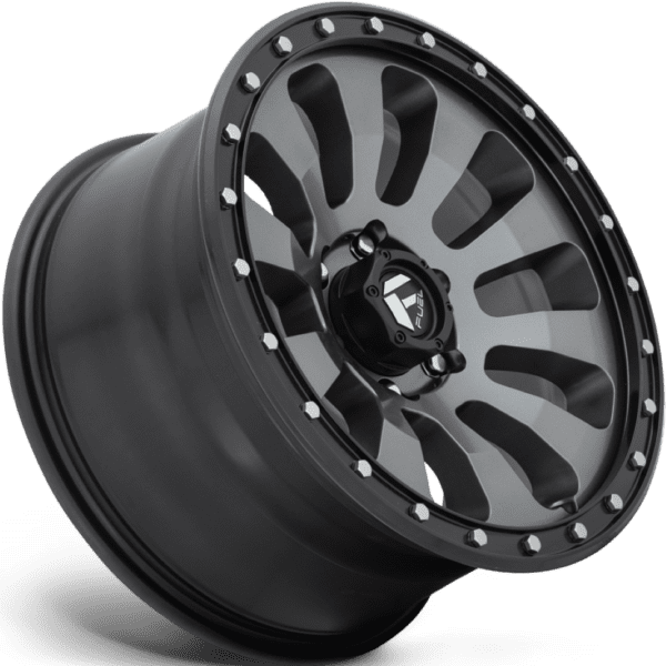Fuel D648 Tactic 20X9 6X135 Matte Anthracite With Black Lip