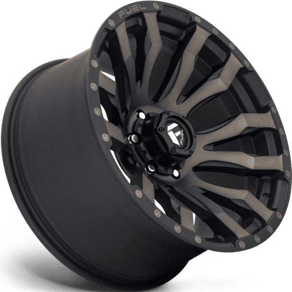 Fuel D674 Blitz 20X9 5X150 Black Mache Face
