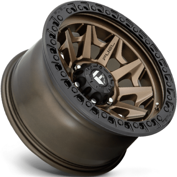 Fuel D696 Covert 17X9 6X135 Matte Bronze Black Bead Ring