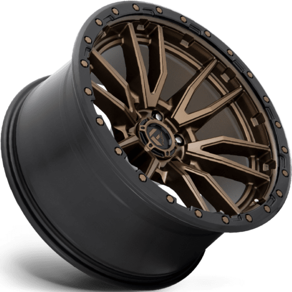 Fuel D681 Rebel6 17X9 6X135 Matte Bronze With Black Lip