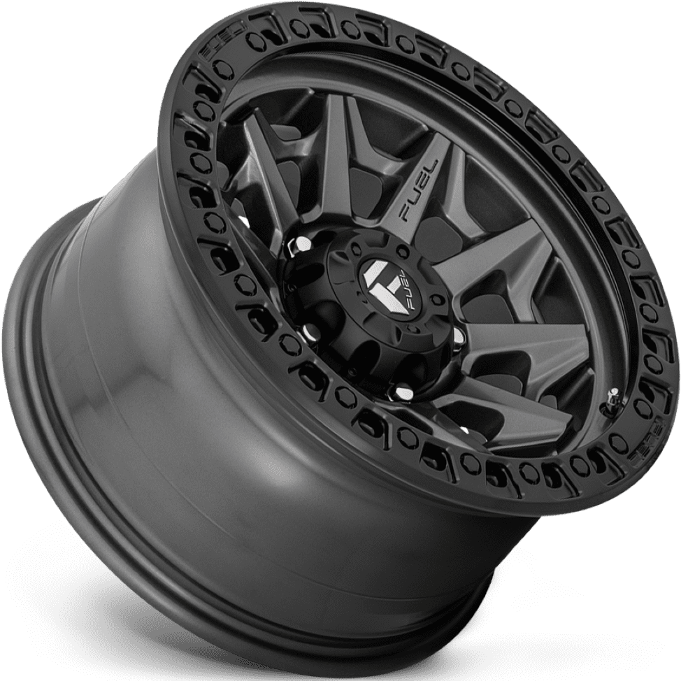 Fuel D716 Covert 17X9 5X127 Matte Anthracite Black Ring