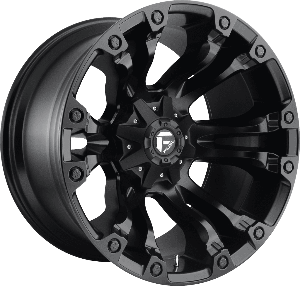 Fuel D560 Vapor 17X9 8X165.1 Matte Black