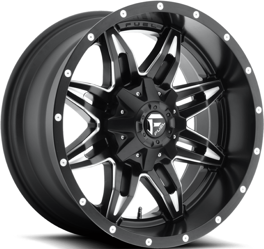Fuel D567 Lethal 20X9 5X139.7 / 5X150 20MM Matte Black Milled