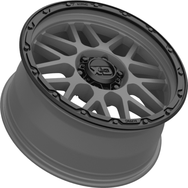 KMC Wheels KM535 Grenade OR 17X8.5 8X170 Matte Black