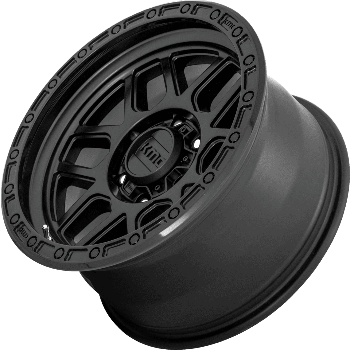 KMC Wheels KM544 Mesa 18X9 5X127 Satin Black With Gray Tint