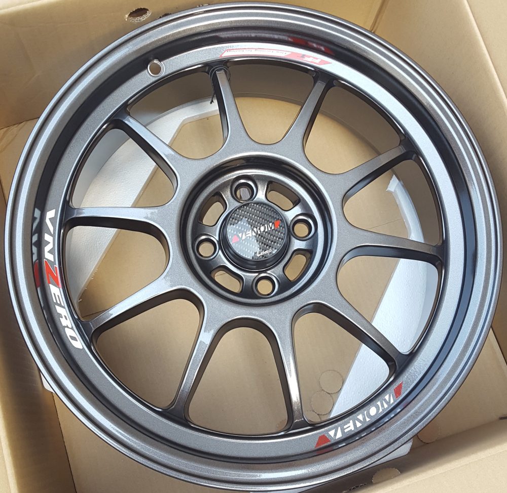 Lenso Venom-Zero 17X8 5X114.3 Hyper Dark