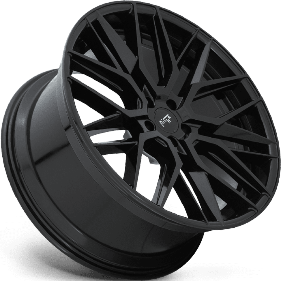 Niche M224 Gamma 20X9 5X115 Gloss Black