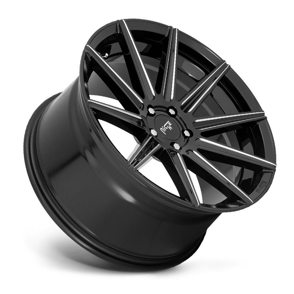 Niche M243 Tifosi 20X9 5X115 Gloss Black Milled