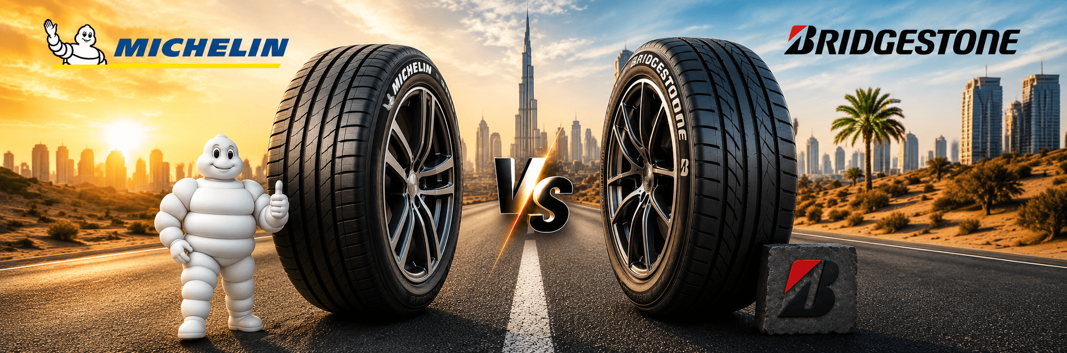 Michelin Vs Bridgestone: The Ultimate UAE Highway Tyre Battle