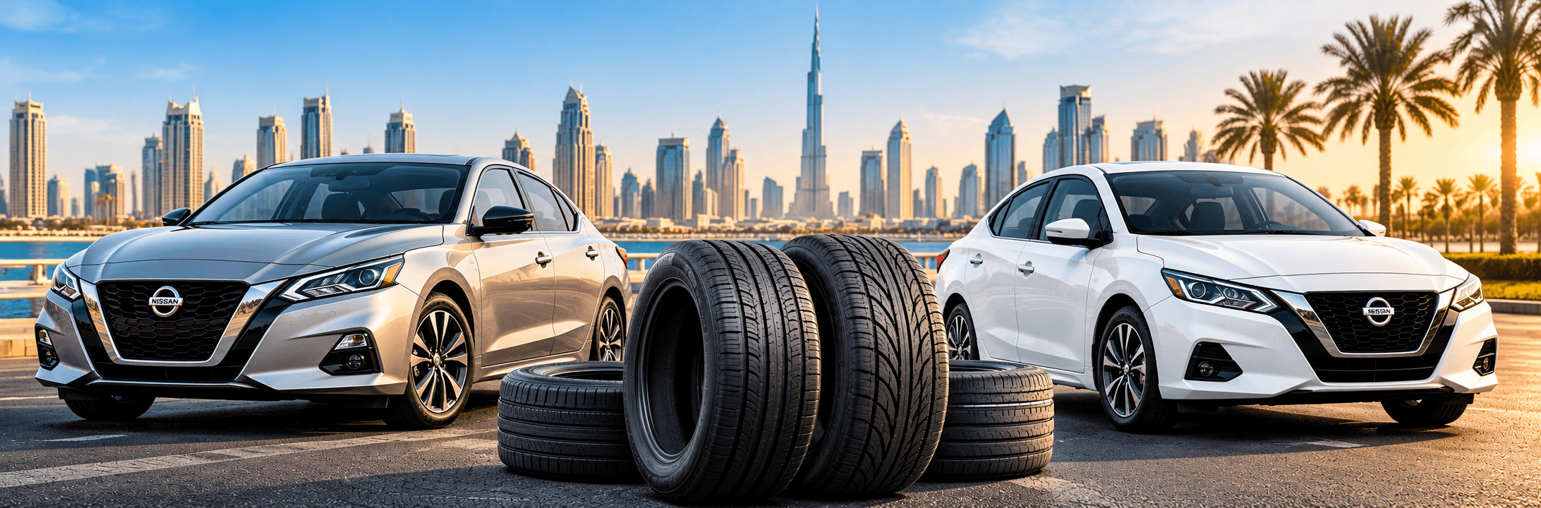 أفضل الإطارات لسيارات نيسان ألتيما ونيسان سنترا في الإمارات العربية المتحدة: دليل الشراء الشامل