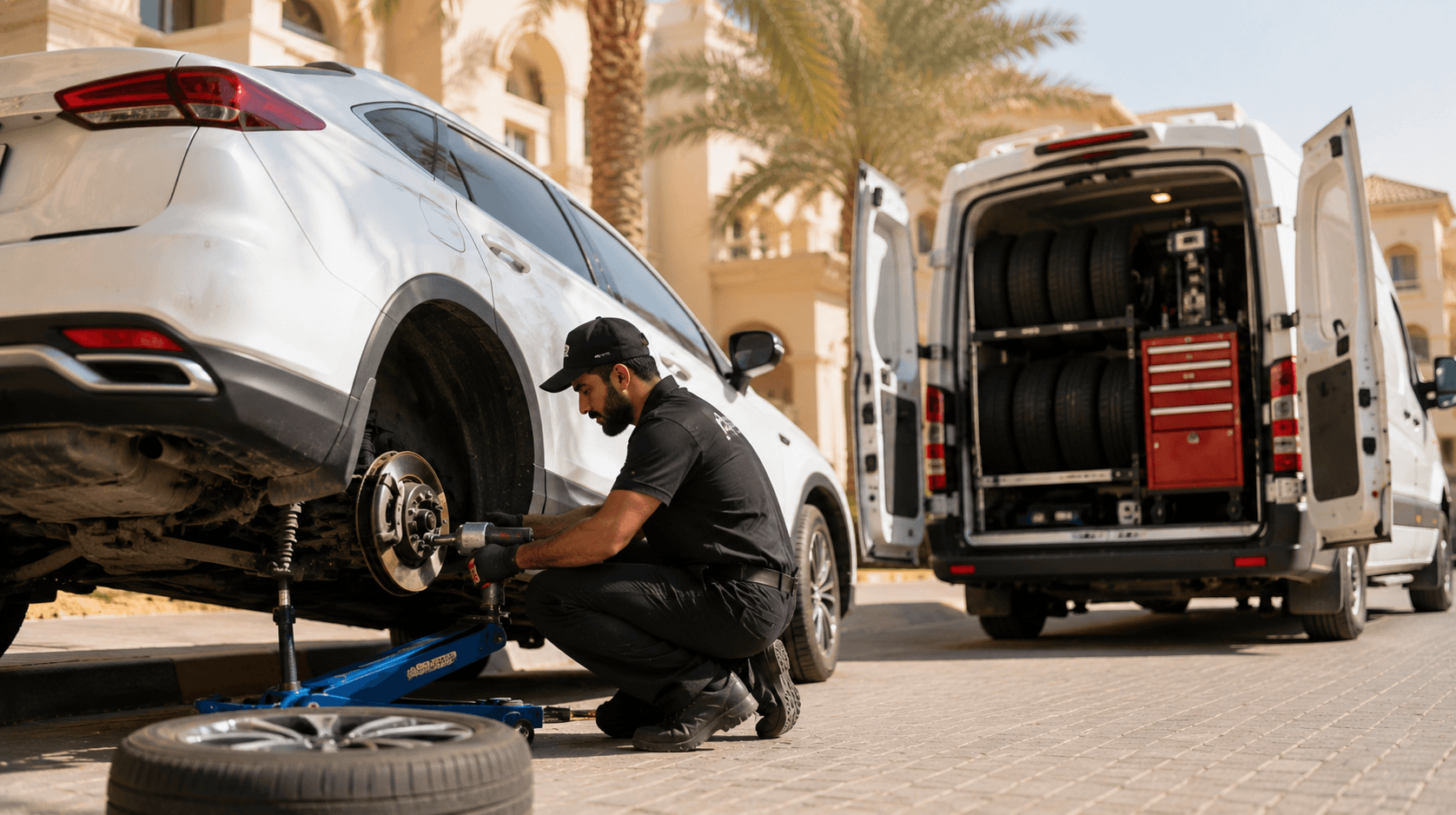 Buy Tyres Online In UAE And Get Them Fitted At Home: How Mobile Fitting Works Start To Finish
