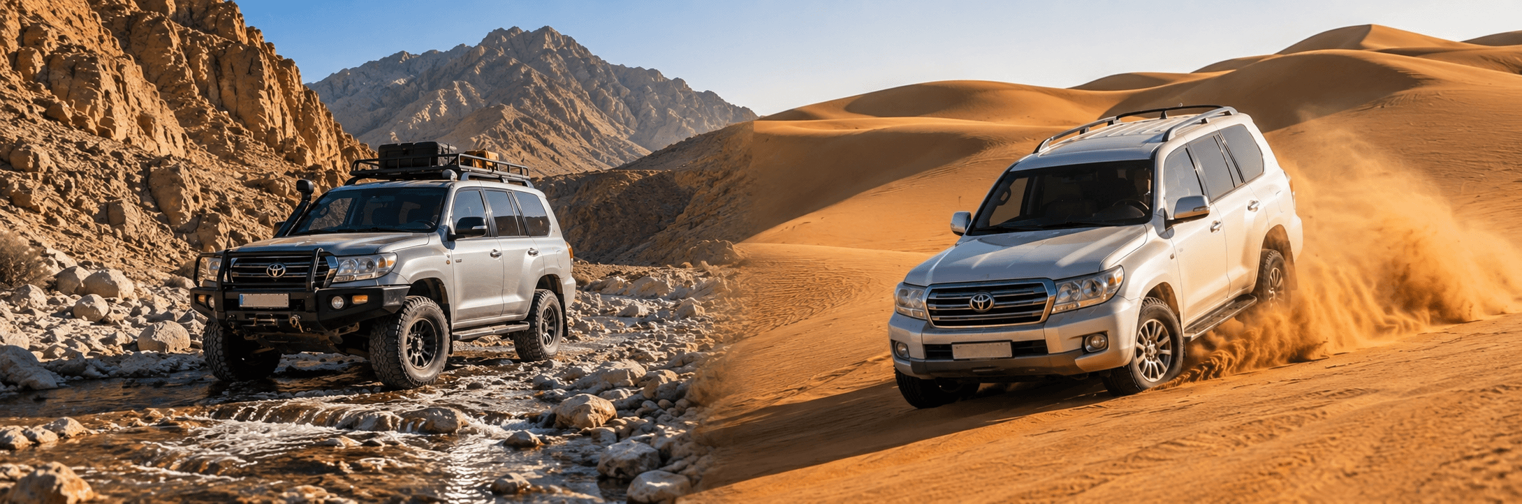 Off-Road Driving in UAE Wadis & Sand Dunes: Best Tyre Pressure, Tyre Choice & Recovery Tips