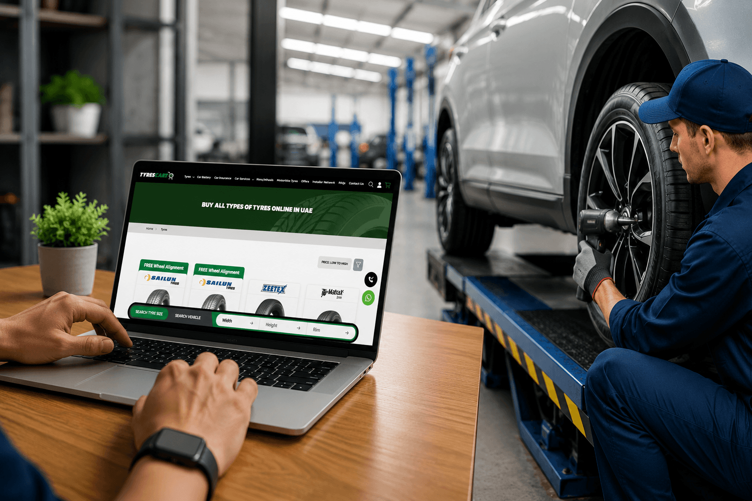Why A Strong Tyre Installer Network Matters When Buying Tyres Online