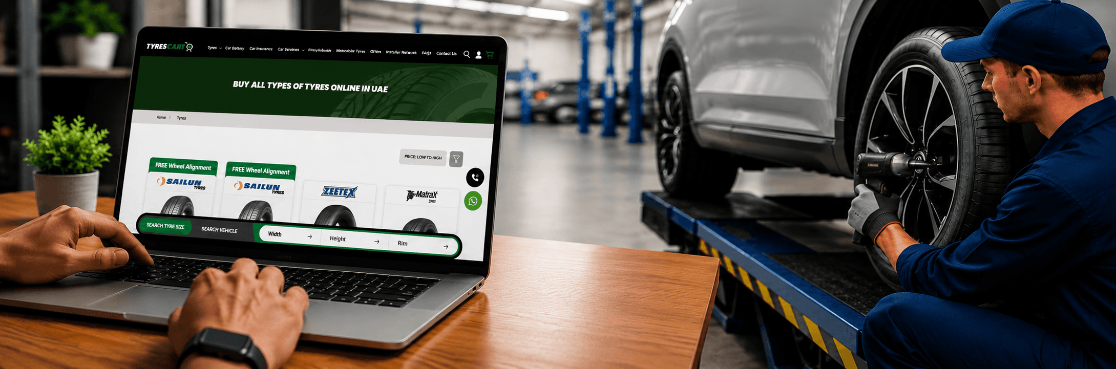 Why A Strong Tyre Installer Network Matters When Buying Tyres Online