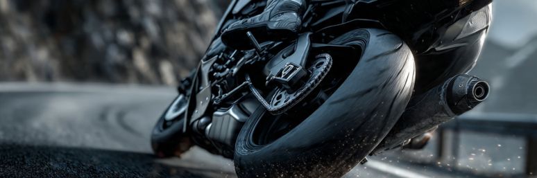 How Motorcycle Tyres Affect Cornering Grip
